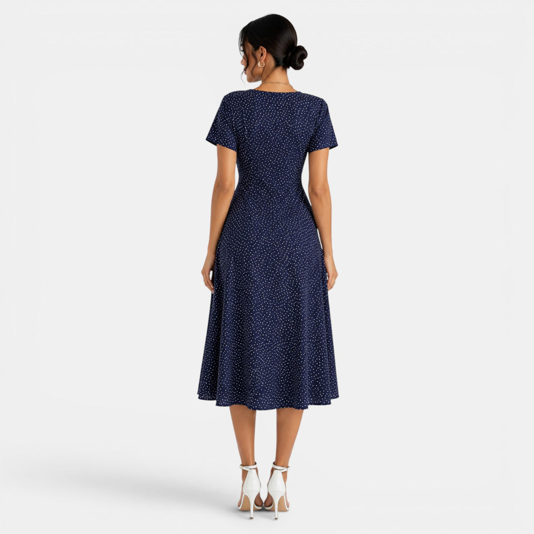Vestido Midi Floral Mujer