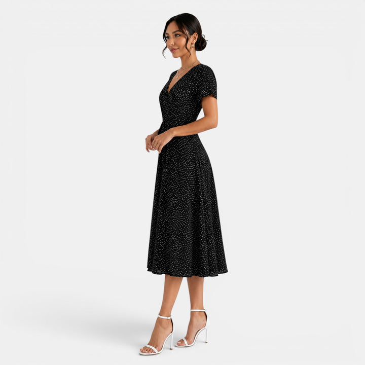 Vestido Midi Floral Mujer