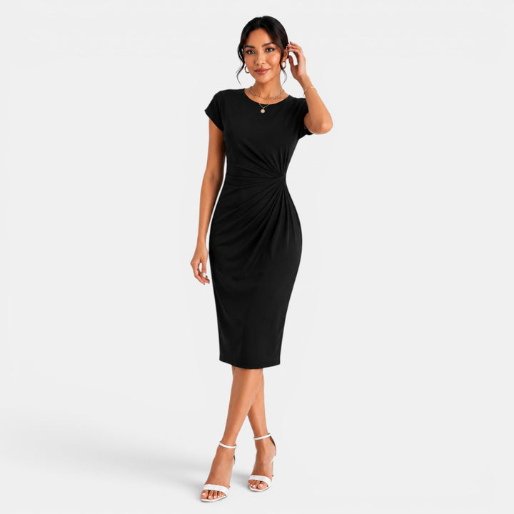 Vestido Midi Ajustado Mujer
