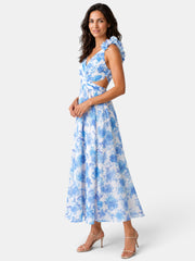 Vestido de Fiesta Mujer Floral