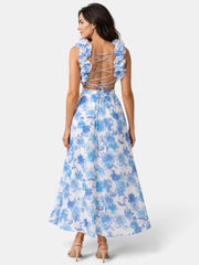 Vestido de Fiesta Mujer Floral