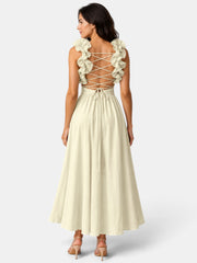 Vestido de Fiesta Mujer Floral