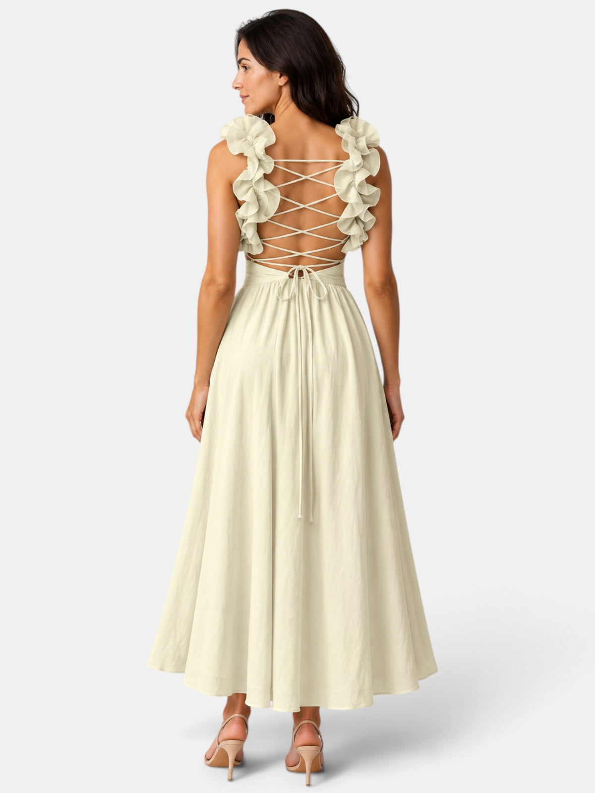 Vestido de Fiesta Mujer Floral