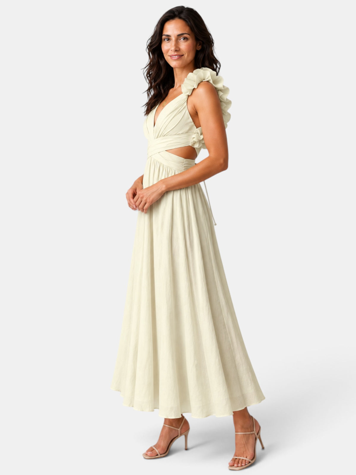 Vestido de Fiesta Mujer Floral