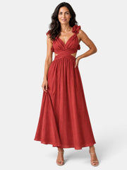Vestido de Fiesta Mujer Floral