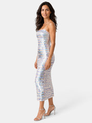 Vestido de Fiesta Midi Lentejuelas