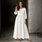 Women's Long Sleeve Denim Dress