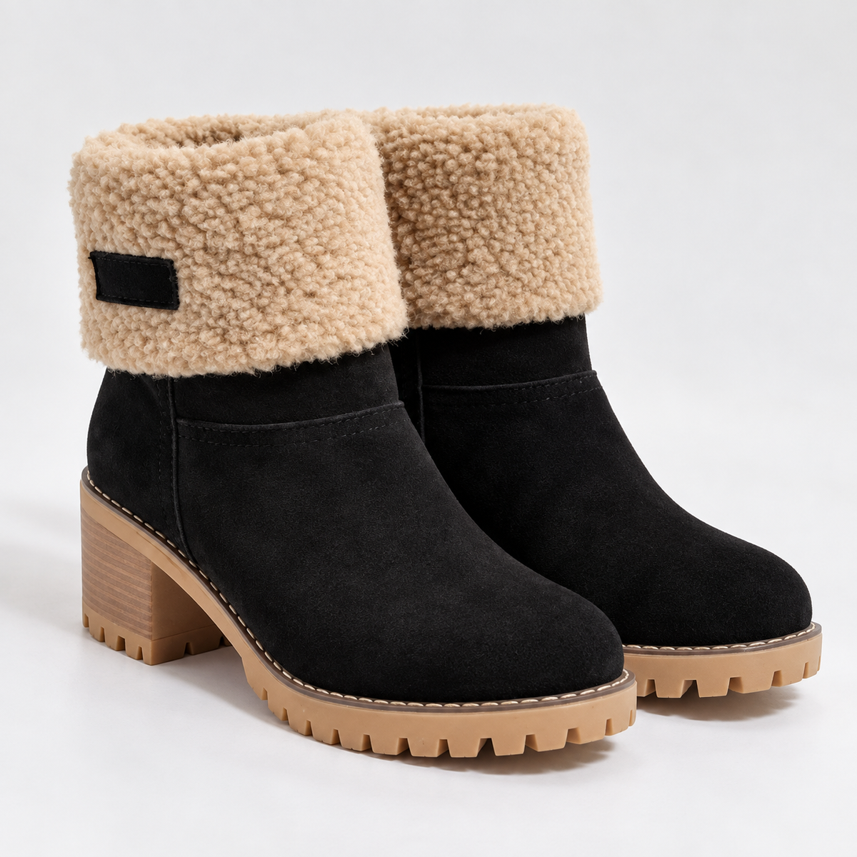 Botines Mujer Forrados Pelo Invierno