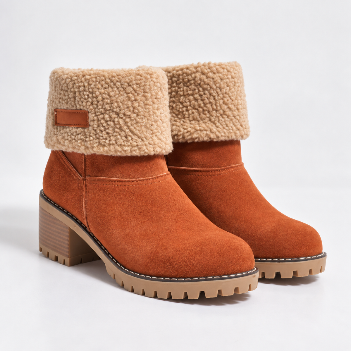 Botines Mujer Forrados Pelo Invierno