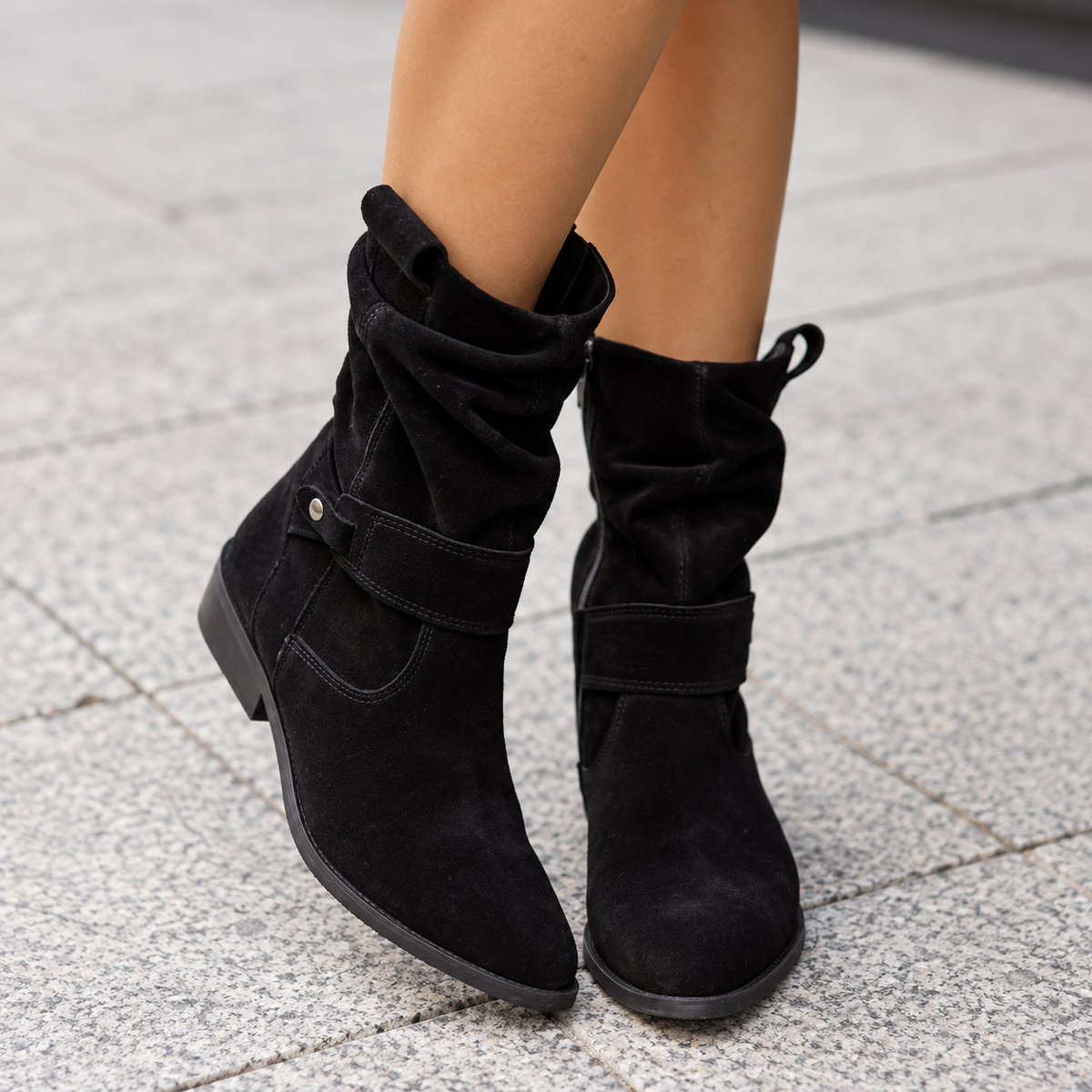 Botines Mujer Ortopédicos con Cremallera