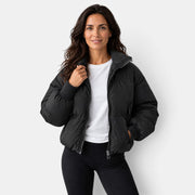 Chaqueta Corta Mujer Acolchada Ligera Invierno