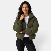 Chaqueta Corta Mujer Acolchada Ligera Invierno
