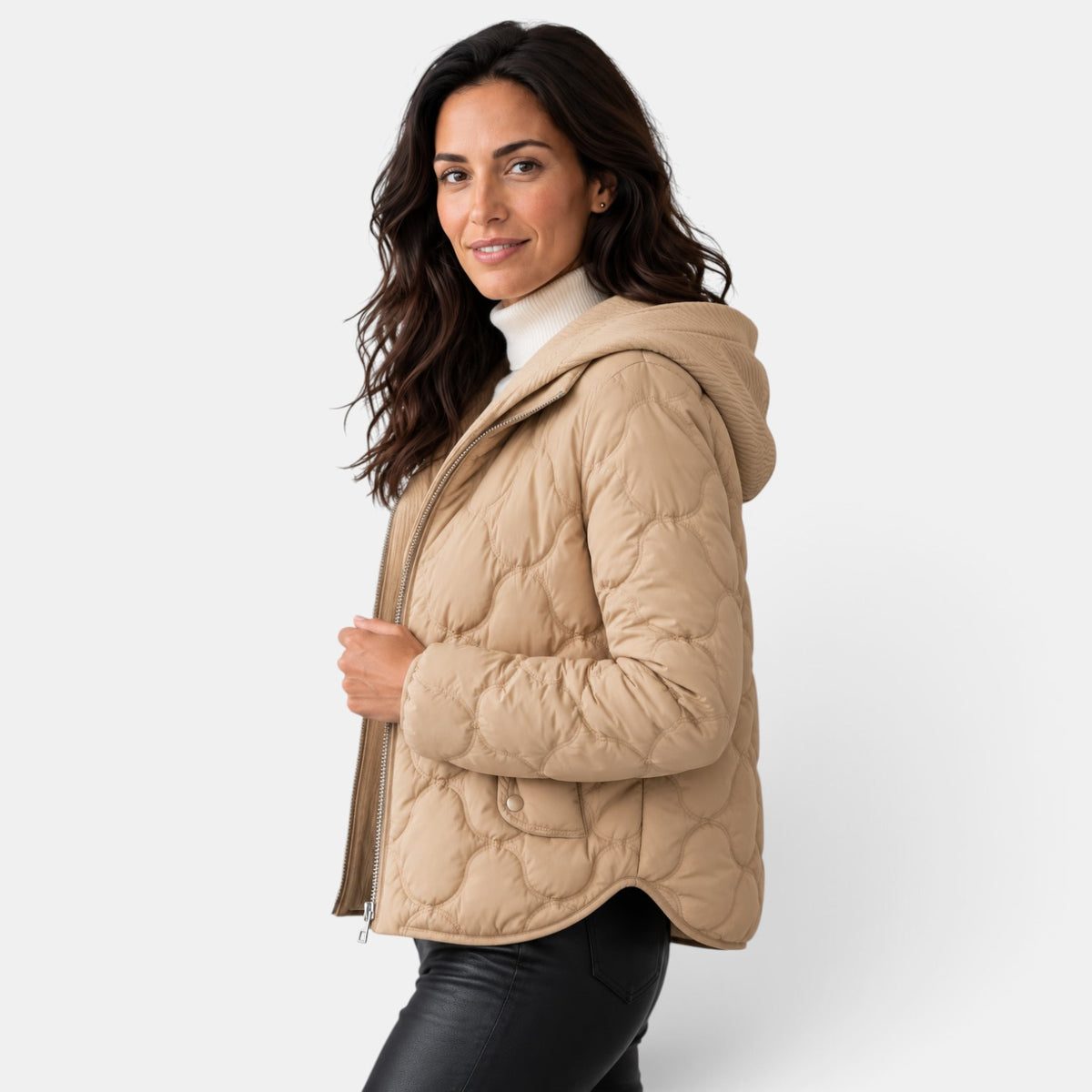 Women's Hooded Puffer Jacket Winter