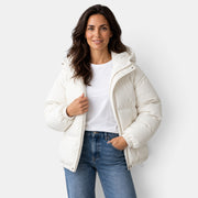 Chaqueta Acolchada Unisex Invierno con Capucha