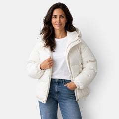 Chaqueta Acolchada Unisex Invierno con Capucha
