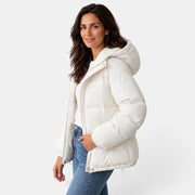 Chaqueta Acolchada Unisex Invierno con Capucha