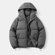 Chaqueta Acolchada Unisex Invierno con Capucha