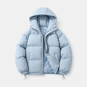 Chaqueta Acolchada Unisex Invierno con Capucha