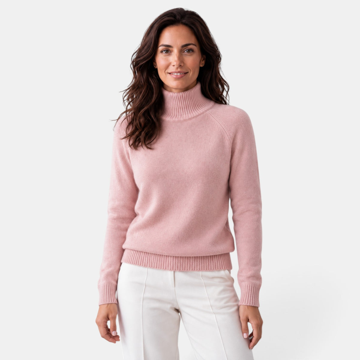 Women's Fine-Knit Turtleneck Sweater