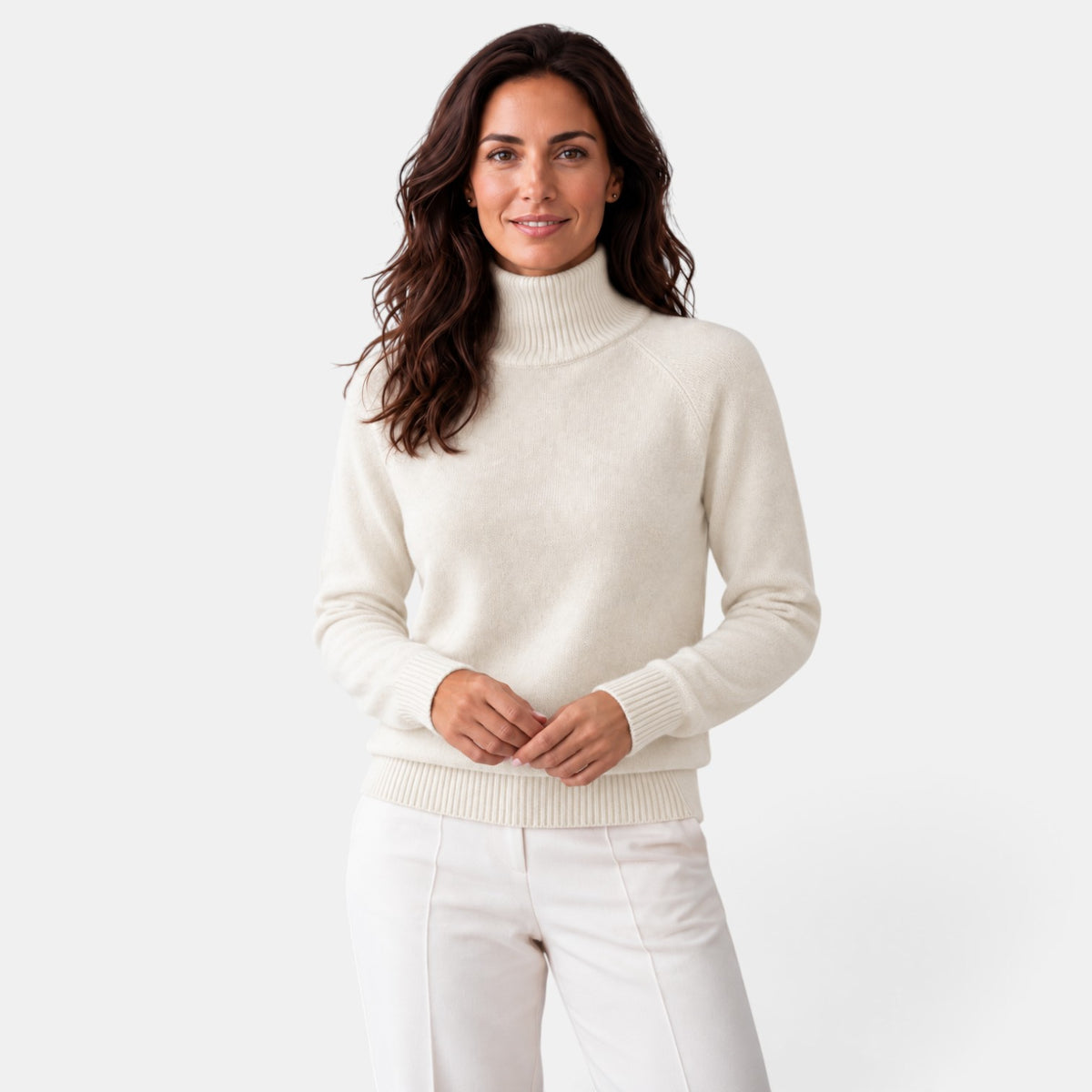 Women's Fine-Knit Turtleneck Sweater