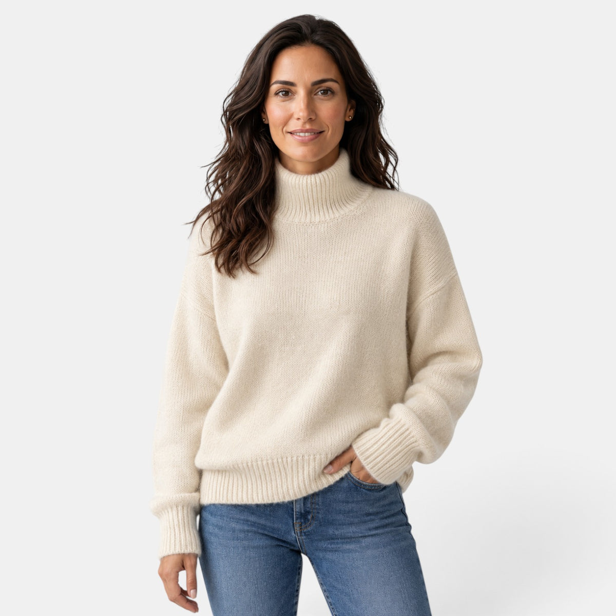 Women's Soft-Touch Turtleneck Sweater