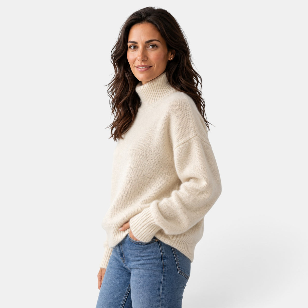 Women's Soft-Touch Turtleneck Sweater