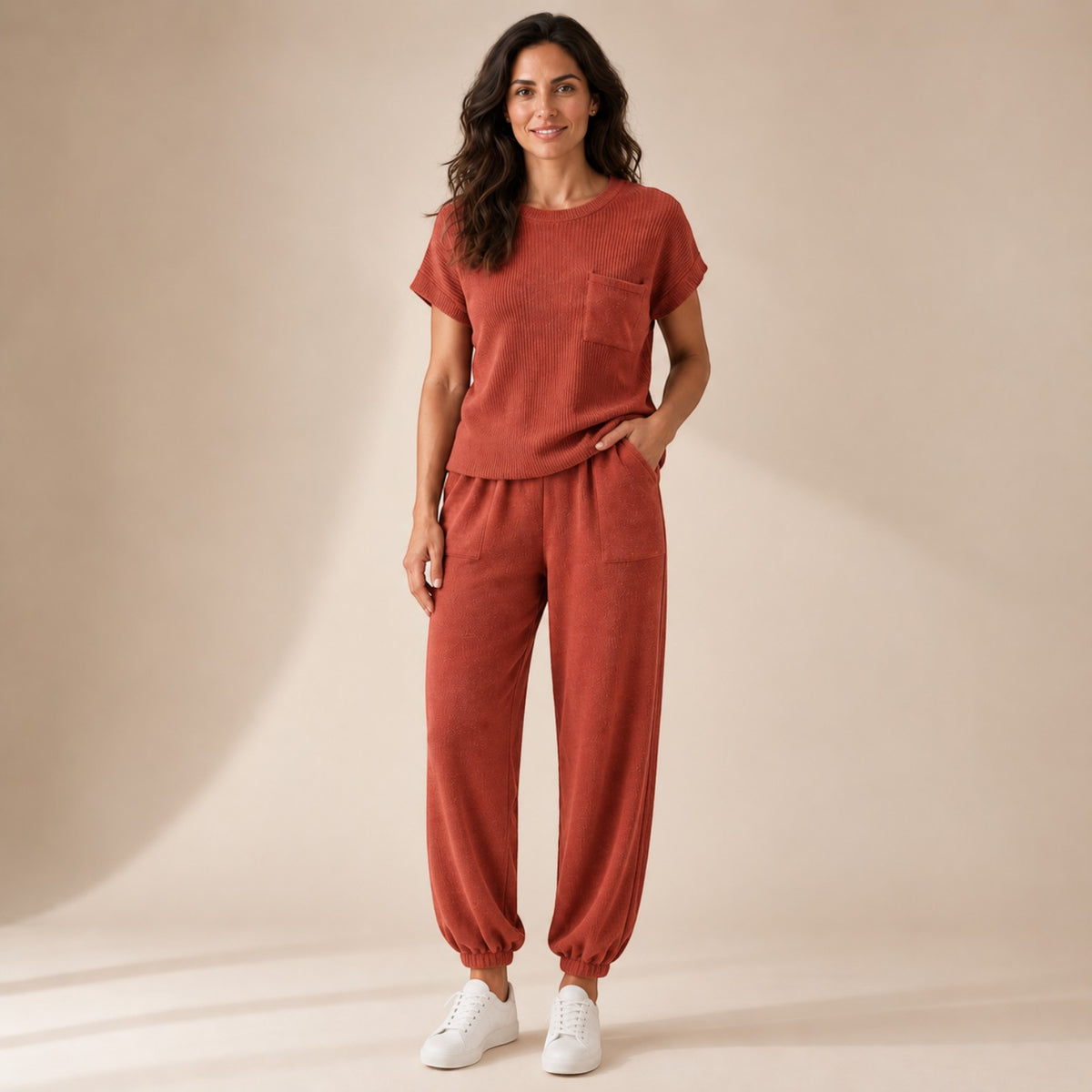 Conjunto Mujer de Punto Sofisticado