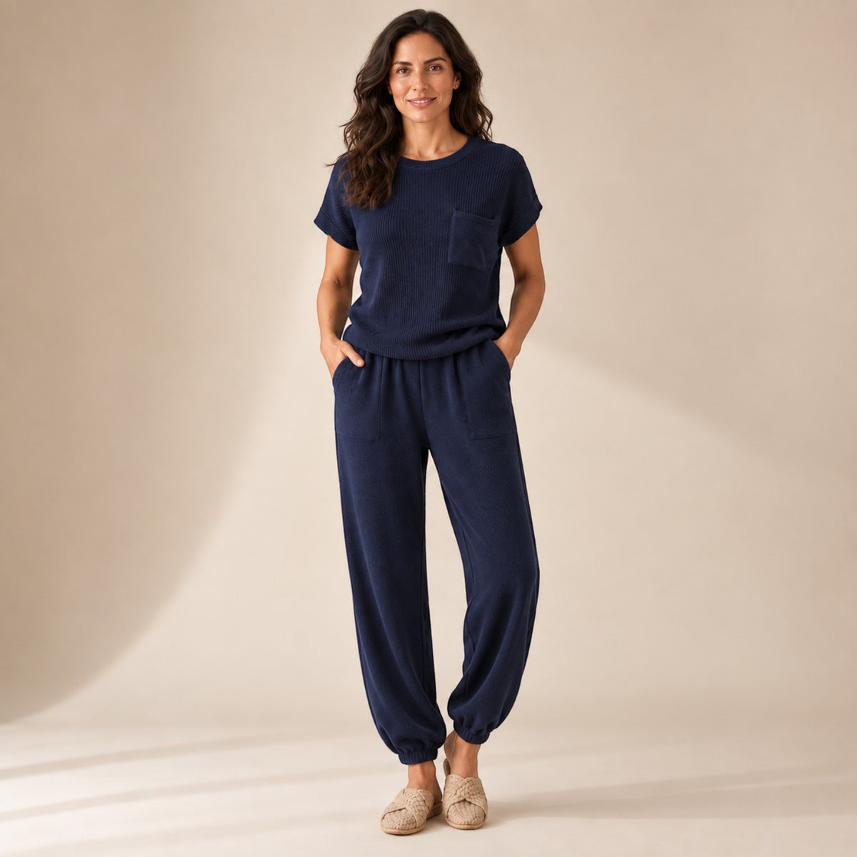 Conjunto Mujer de Punto Sofisticado