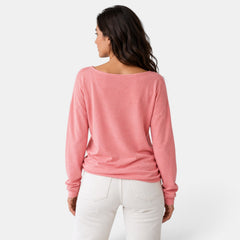 Jersey Mujer Punto Fino Cuello Redondo Ligero