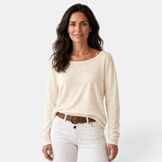 Jersey Mujer Punto Fino Cuello Redondo Ligero