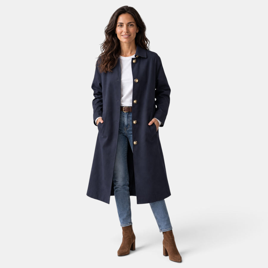 Women's Reversible Trench Coat