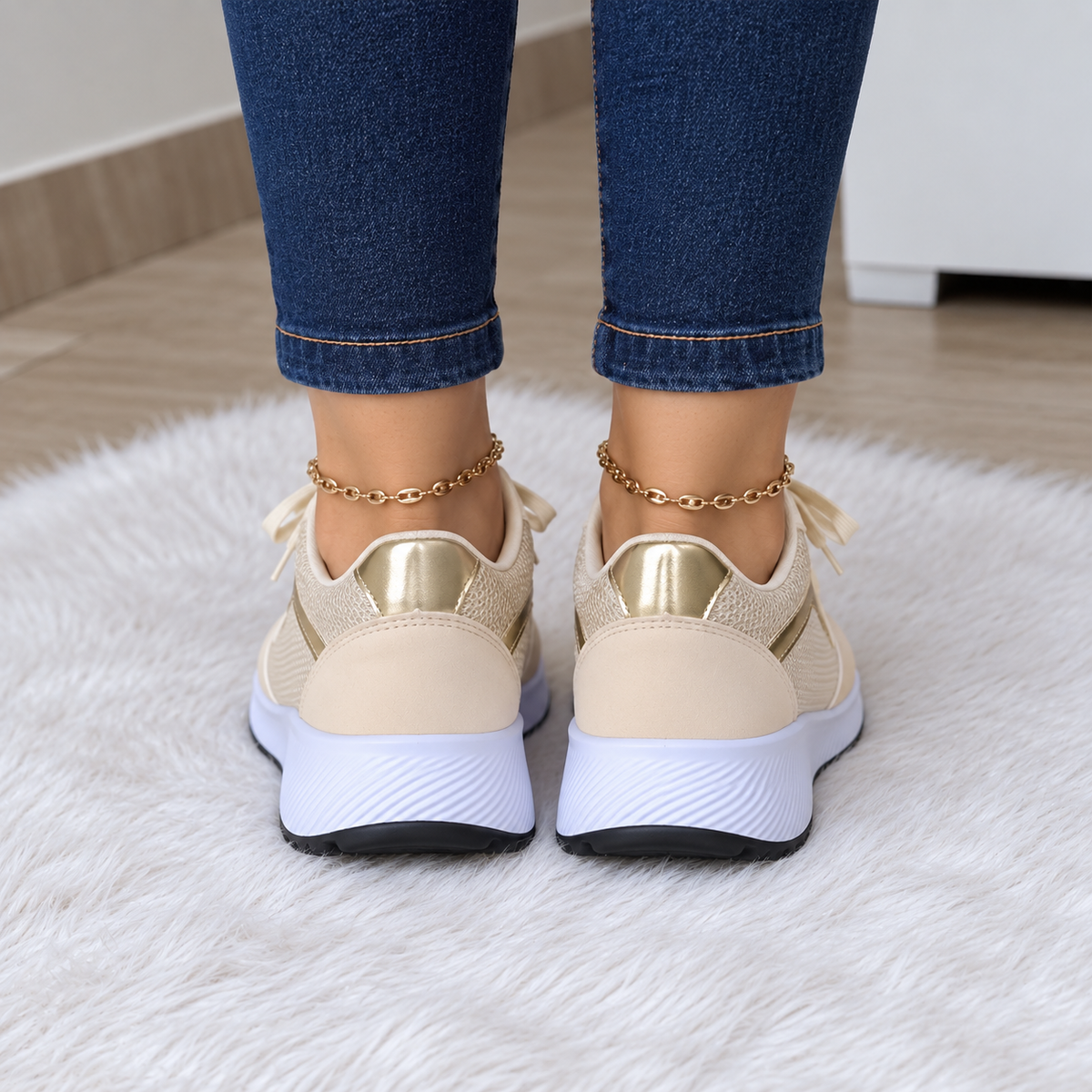 Zapatillas Ortopédicas Mujer Deportivas con Cordones