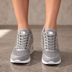 Zapatillas Ortopédicas Mujer Cómodas con Cordones
