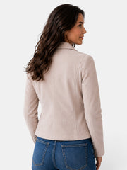 Chaqueta Americana Mujer Corta con Cremallera