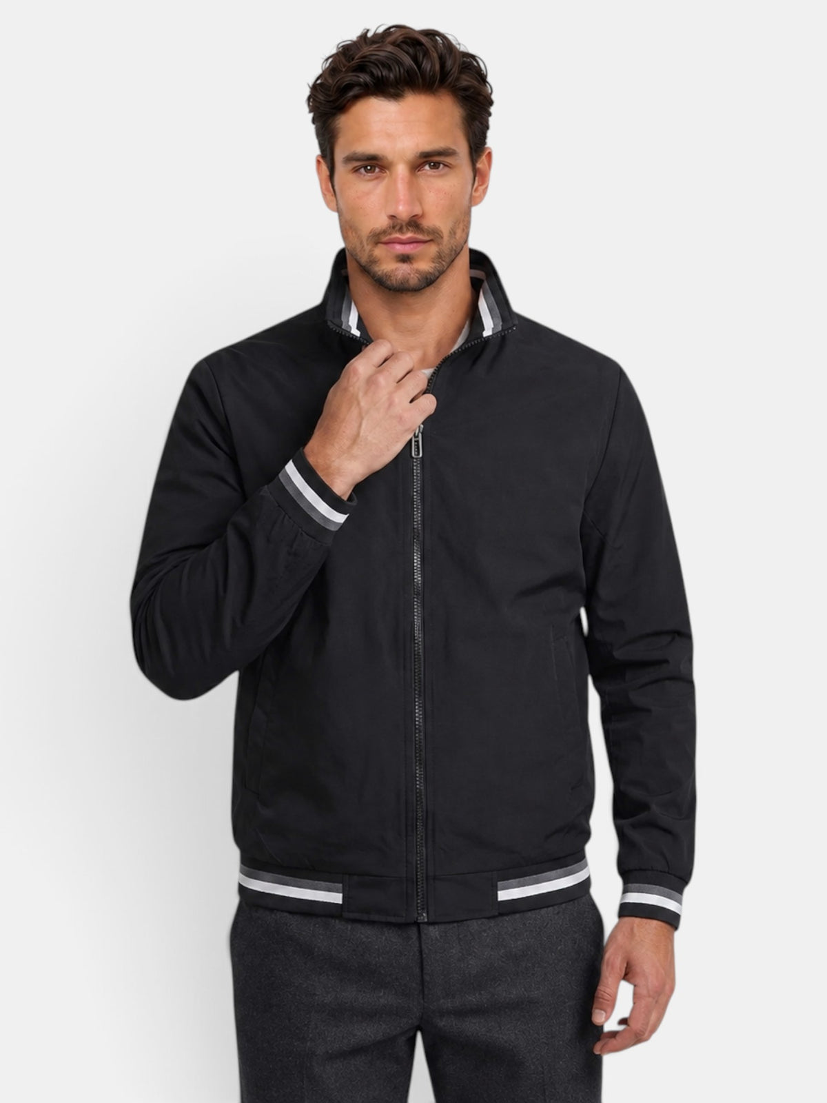 Chaqueta Bomber Hombre Cortavientos Casual