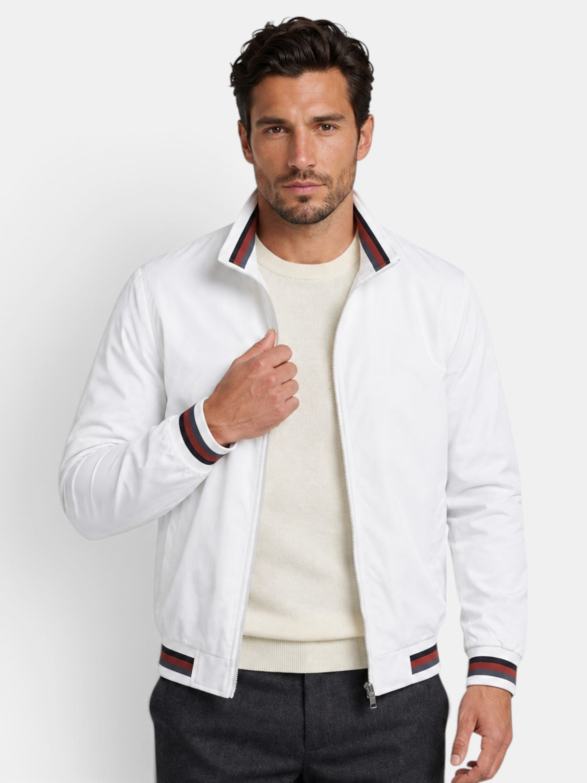 Chaqueta Bomber Hombre Cortavientos Casual