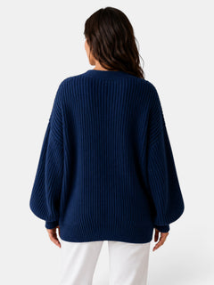 Cárdigan Mujer Oversize de Punto
