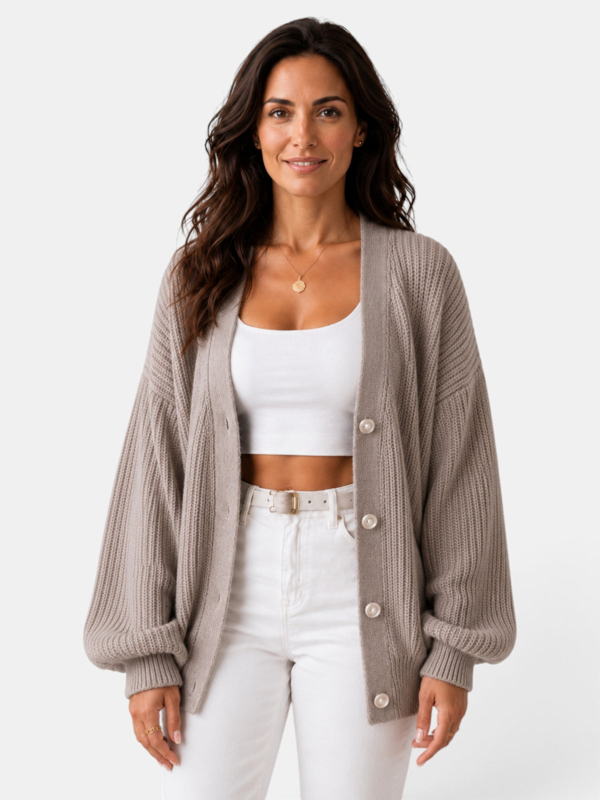 Women's Oversized Knit Cardigan