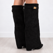 Botas Altas Mujer de Ante