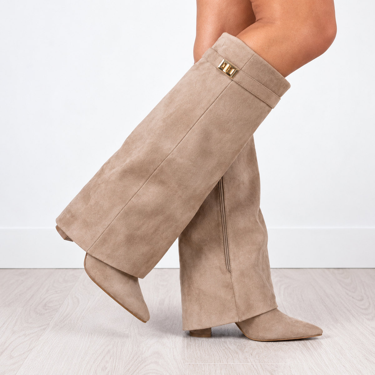 Botas Altas Mujer de Ante