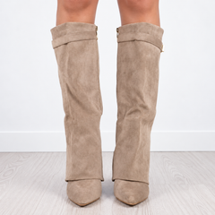 Botas Altas Mujer de Ante