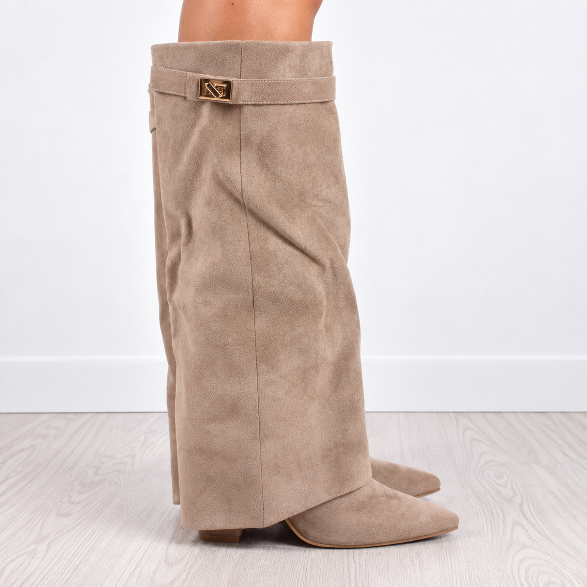 Botas Altas Mujer de Ante