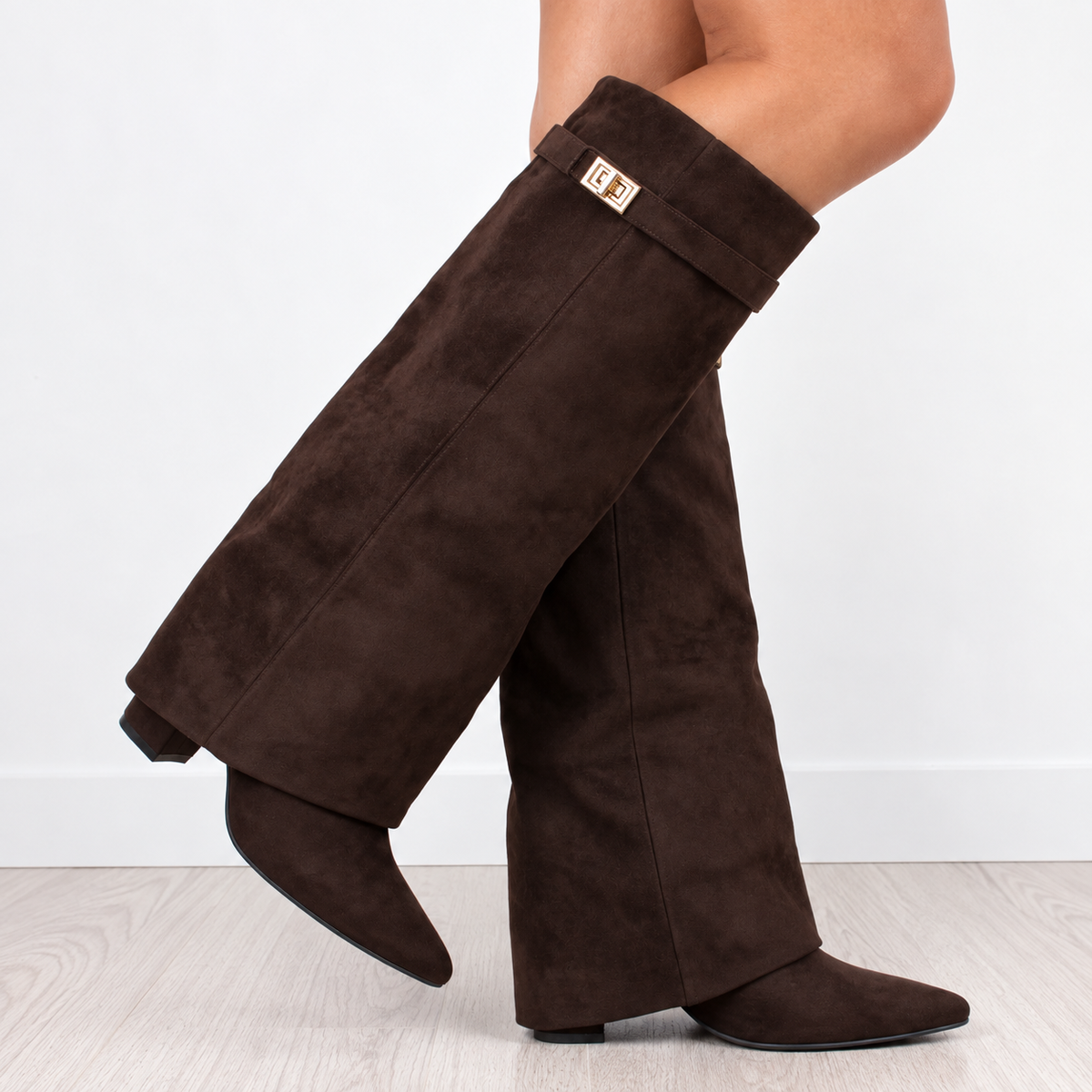 Botas Altas Mujer de Ante
