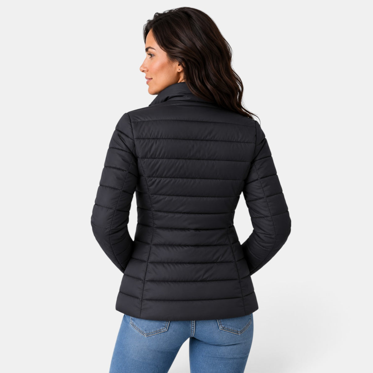 Women's Lightweight Padded High Neck Jacket