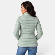 Women's Lightweight Padded High Neck Jacket