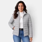 Women's Lightweight Padded High Neck Jacket