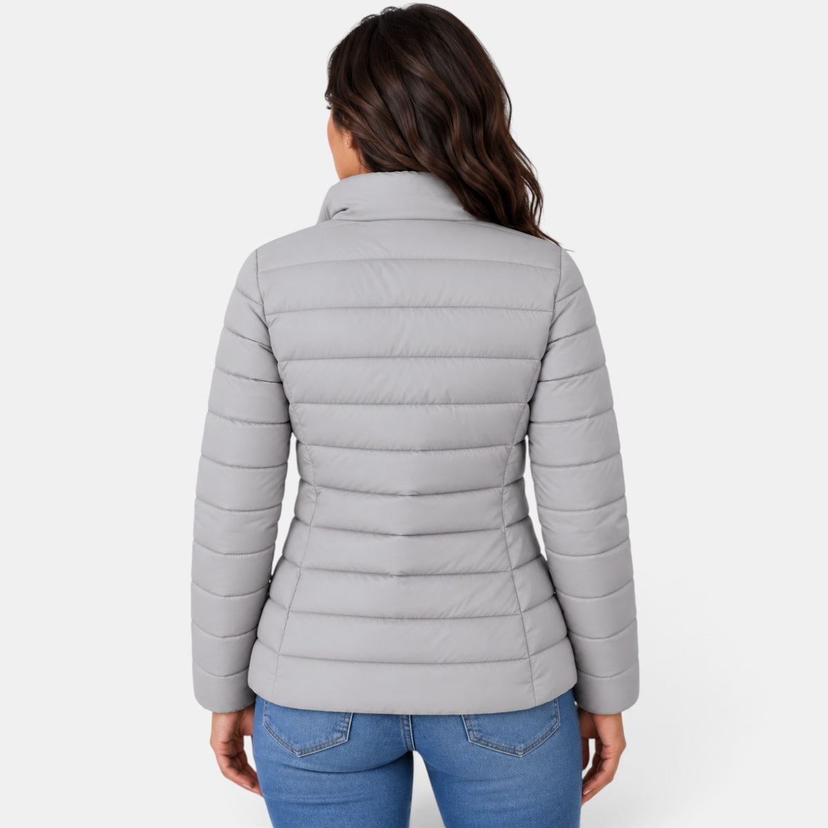 Women's Lightweight Padded High Neck Jacket