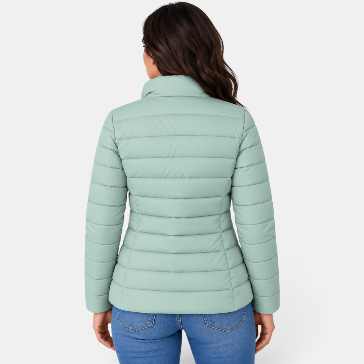 Women's Lightweight Padded High Neck Jacket