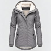 Parka Mujer Impermeable con Forro Borreguito