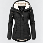 Parka Mujer Impermeable con Forro Borreguito